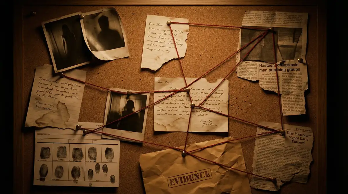 悬疑密室 暗网禁区 - 案情分析板